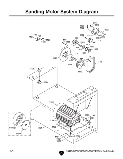 Part Diagram for G9962ZX