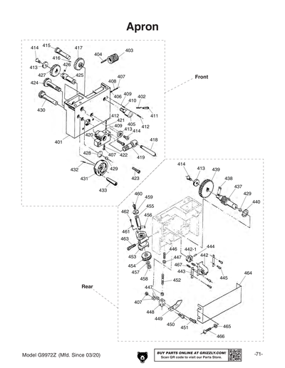 Parts for 11