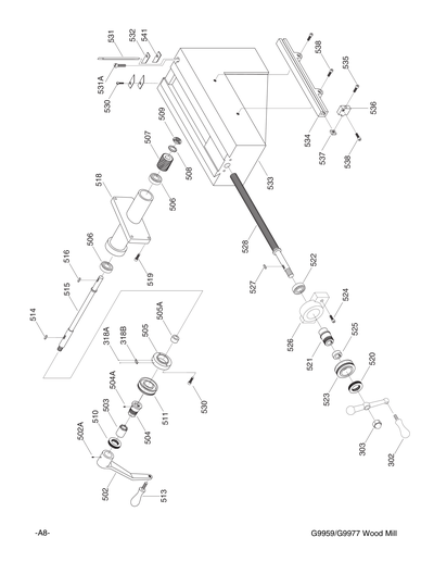 Part Diagram for G9977
