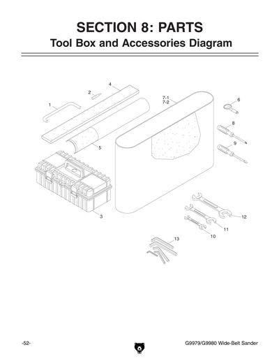 Part Diagram for G9979