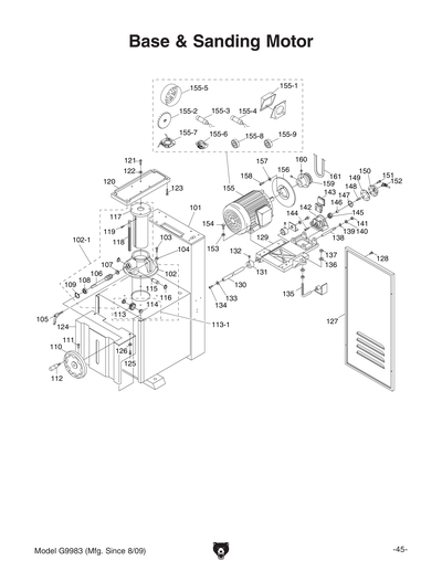 Part Diagram for G9983