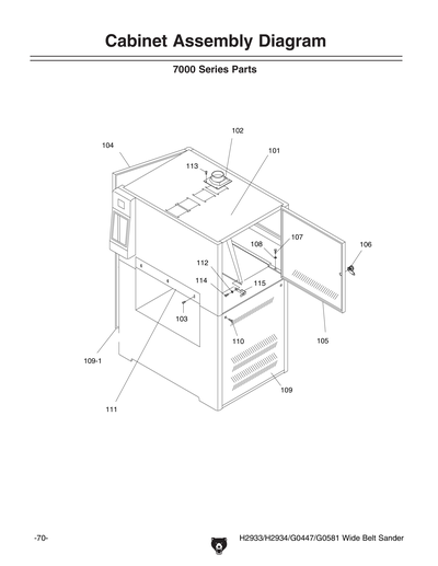 Part Diagram for H2933