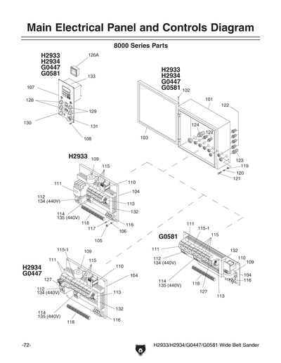 Part Diagram for H2934