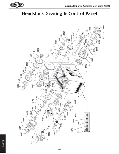 Part Diagram for M1112