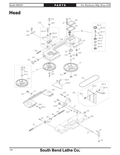 Part Diagram for SB1017
