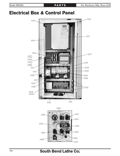 Part Diagram for SB1028F
