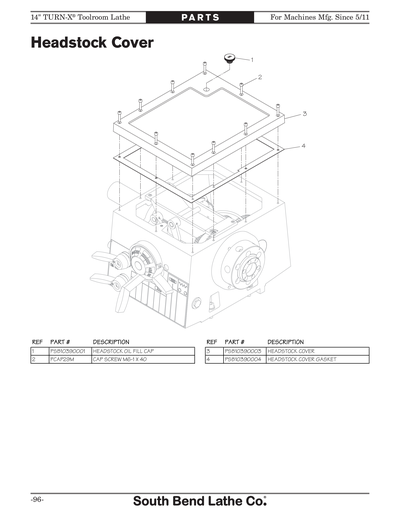 Part Diagram for SB1039F