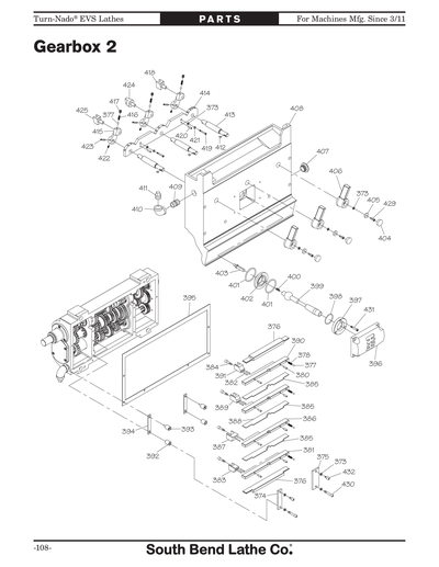 Part Diagram for SB1043PF