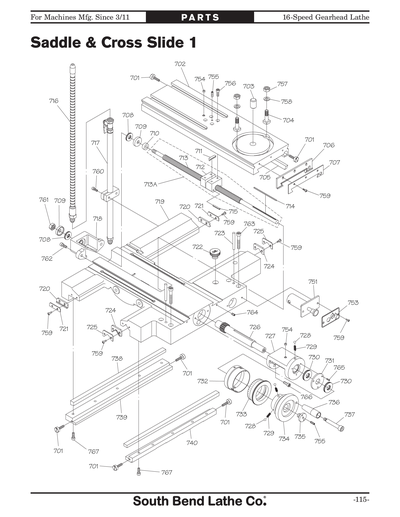 Part Diagram for SB1054F