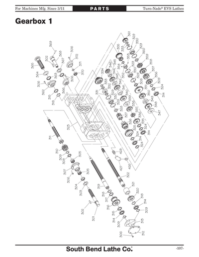 Part Diagram for SB1061PF