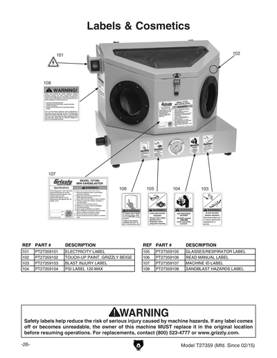 Part Diagram for T27359