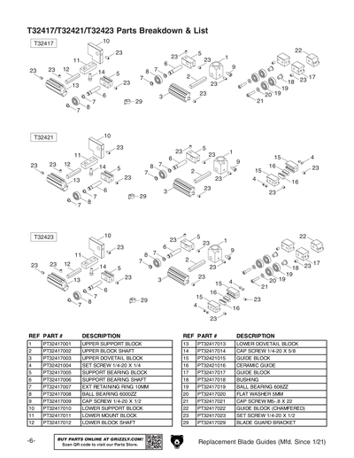 Part Diagram for T32430