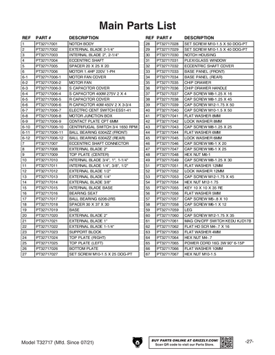 Part Diagram for T32717