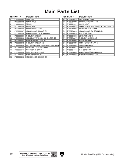 Part Diagram for T33988
