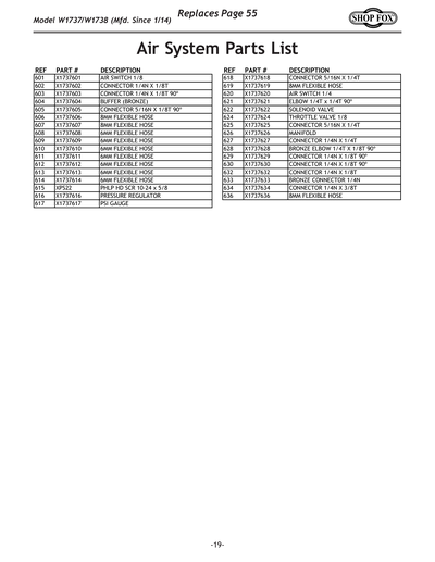 Part Diagram for W1737