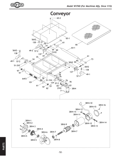 Part Diagram for W1740