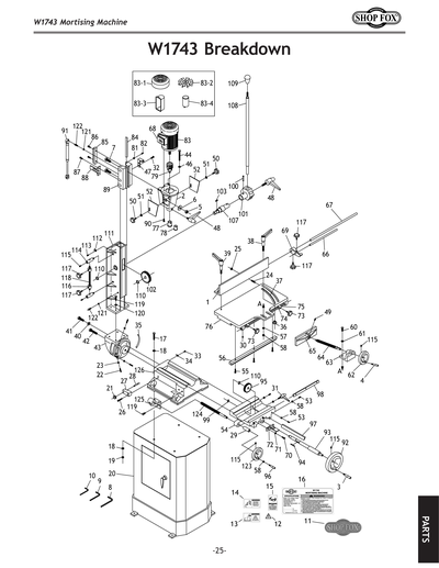 Part Diagram for W1743