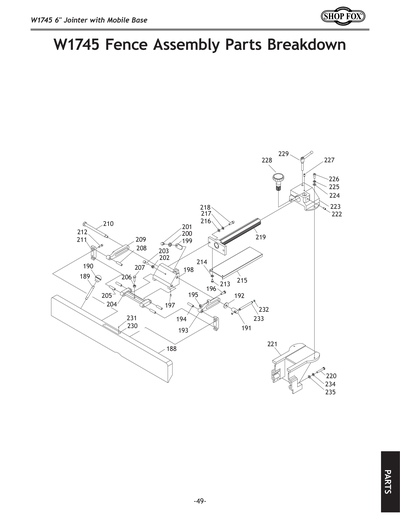Part Diagram for W1745