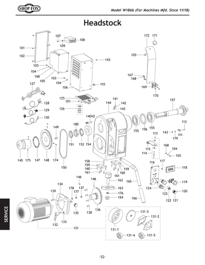 Part Diagram for W1866