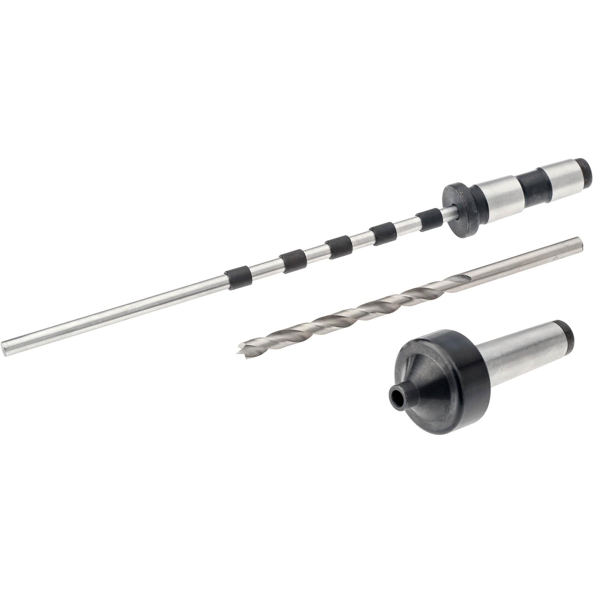 MT2 Pen Mandrel Kit with 5 pc Bush, 7mm Brad Point Drill Bit and Saver Grizzly Industrial