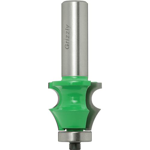 Image for Grizzly C1123 - Edge Beading Bit (Style #1), 1/2" Shank, 1" Dia.