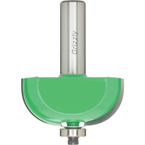 Image for Grizzly C1151 - Cove Bit, 1/2" Shank, 3/4" Radius