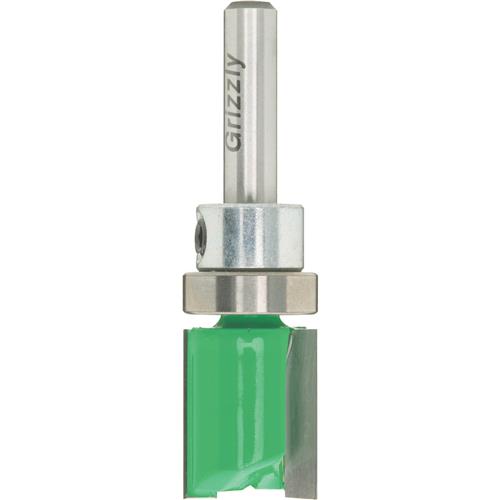 Image for Grizzly C1307 - 5/8" Pattern Cutting Straight Bit, 1/4" Shank