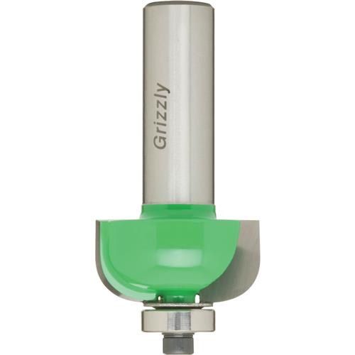 Image for Grizzly C1741 - Anti-Kickback Cove Bit, 1/2" Shank, 5/16" Radius