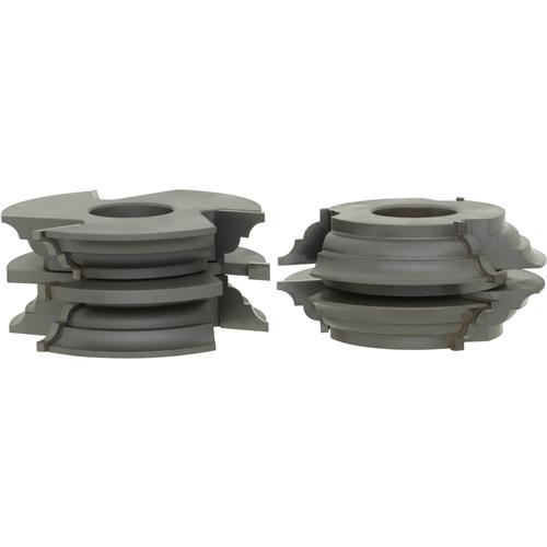 Image for Grizzly C2188 - Entry Doors 6 pc. Stile & Rail Set - Bead & Cove, 1-1/4" Bore