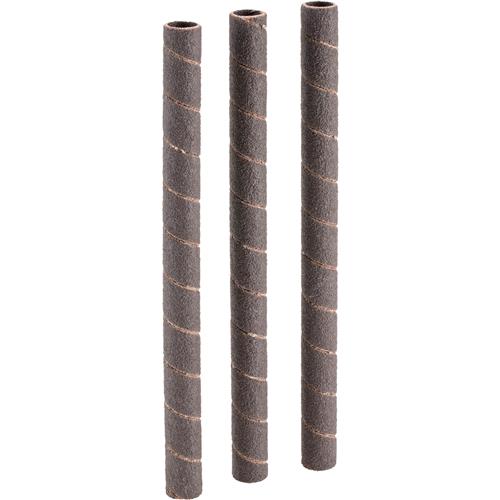Image for Woodstock D1407 - 3/8" Dia. x 6" A/O Hard Sanding Sleeve, 100 Grit, 3 pk.