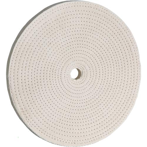 Image for Woodstock D3182 - 8" x 40 Ply x 5/8" Spiral Sewn Buff Wheel, 4,000 RPM