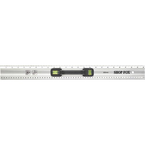 Image for Shop Fox D3197 - 24" Aluminum Ruler w/ Handle