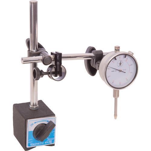 Image for Shop Fox D3207 - Magnetic Base with Dial Indicator and Case