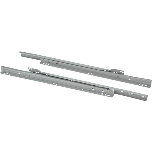 Image for Steelex D4322 - 16" European Style Self-Closing Drawer Slide, Grey pack of two