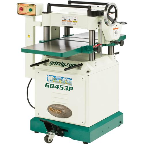 Image for Grizzly G0453P - 15" 3 HP 220V Planer, Polar Bear Series