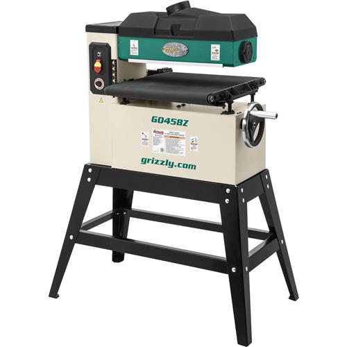 Image for Grizzly G0458Z - 18" 1-1/2 HP Open-End Drum Sander w/ VS Feed