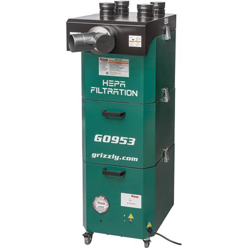 Grizzly G0953 - Portable HEPA Fume Extractor - Grizzly