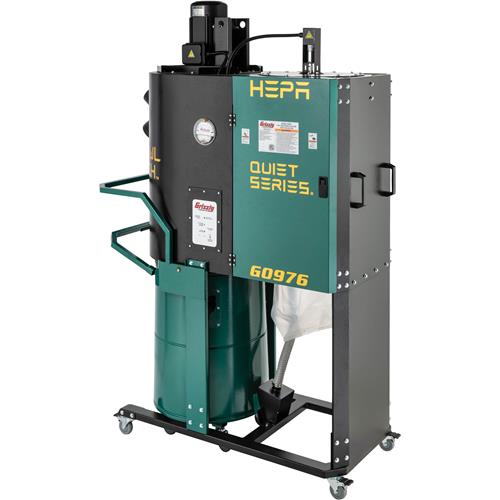 Image for 2 HP Two-Stage Quiet Series Cyclone Dust Collector