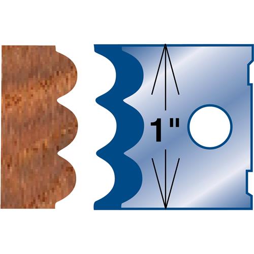 Image for Grizzly G4550 - Moulding Knife - Beaded