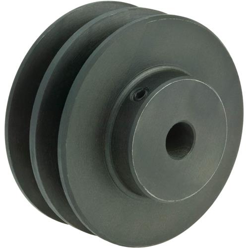 Image for Grizzly G6265 - Double V-Groove Pulley - 3" Pitch Dia., 1/2" Bore