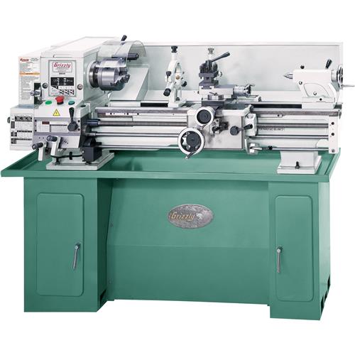 Image for Grizzly G9249 - 12" x 37" Belt Drive Gap Bed Lathe