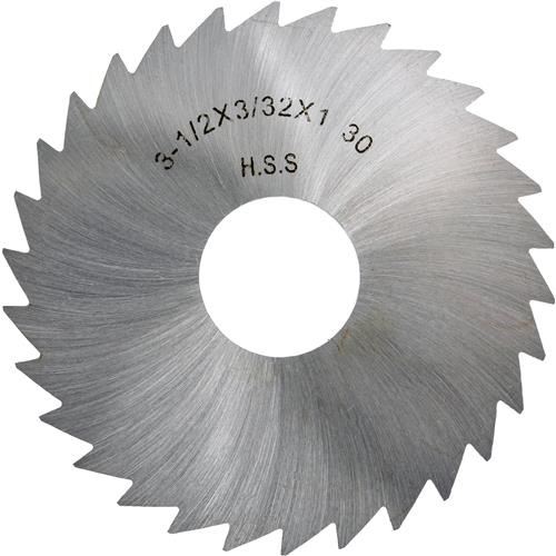 Image for Grizzly G9483 - HSS Slitting Saws - 3-1/2" x 3/32" x 1" 30T