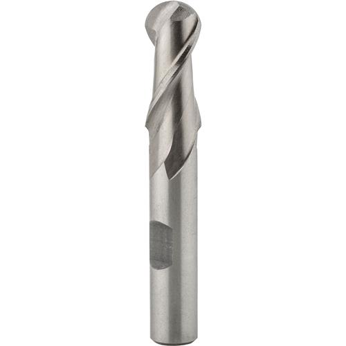 Image for Grizzly G9668 - Ball End Mills For Aluminum - 7/16" Dia., 1" Flute