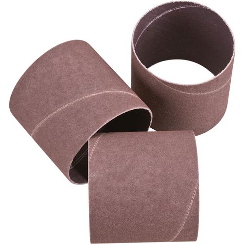 Image for Grizzly H4513 - 3" Dia. x 3" A/O Hard Sanding Sleeve, 80 Grit, 3 pk.