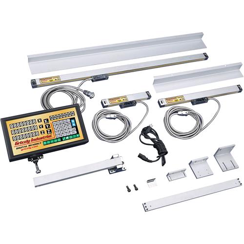 Image for Grizzly H6093 - 12" x 30" x 5" 3-Axis Digital Readout for Mills