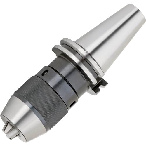 Image for Grizzly H8265 - 1/16"-5/8" x CAT40 Keyless Drill Chuck with Integral Shank