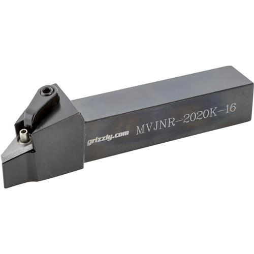 Image for Grizzly H8295 - Lathe Tool Holder - 20mm Sq., Right-Hand 35 Degrees