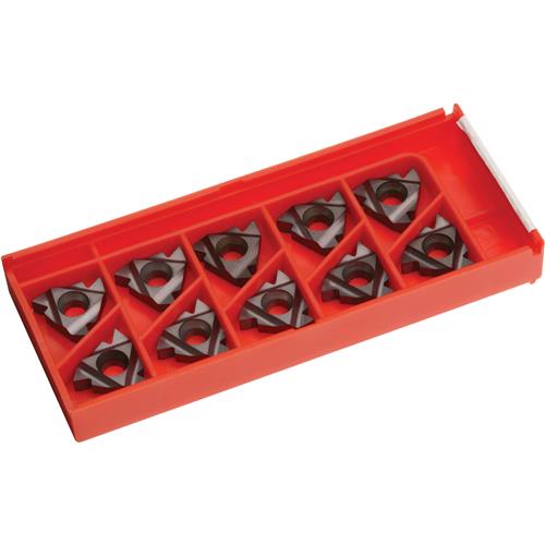 Image for Grizzly H8351 - Carbide Inserts 16 IR G 60 for Stainless, Aluminum, Cast-Iron, pk. of 10