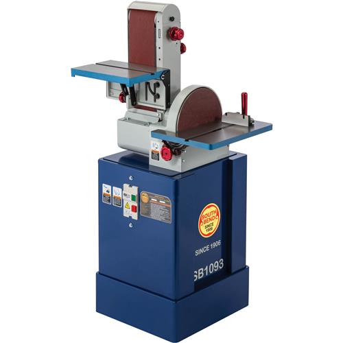 Image for South Bend SB1093 - 6" x 48" Belt / 12" Disc Combination Sander