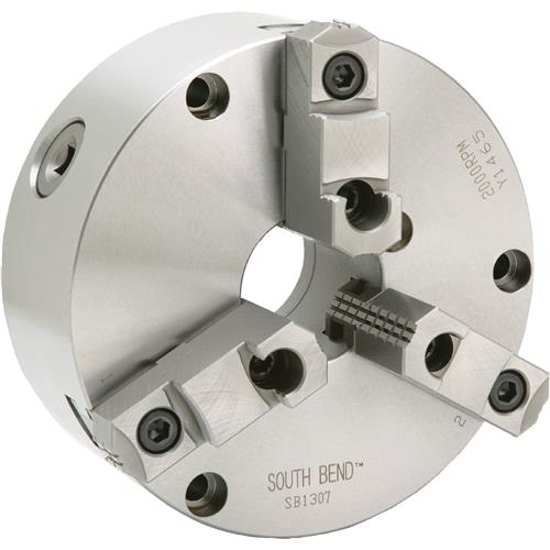 Image for South Bend SB1307 - 6-1/2" High Precision 3 Jaw Scroll Chuck